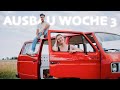 Wir bauen ein VOLLWERTIGES ZUHAUSE auf 4 m² (VW T3 Syncro)