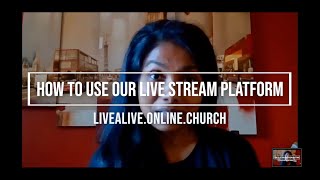 How To Use the New ALIVE Church Online Live Stream Platform screenshot 3