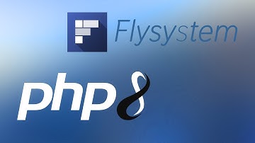 Use Flysystem V1 and V2 with php.