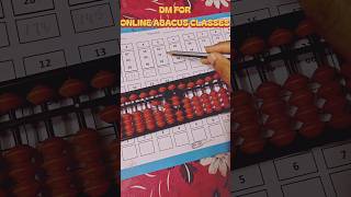 DM for online abacus classes #abacus #abacusmath #abacuseducation #abacusskills