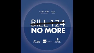 #Bill124NoMore: Health care unions deliver message to Premier Ford