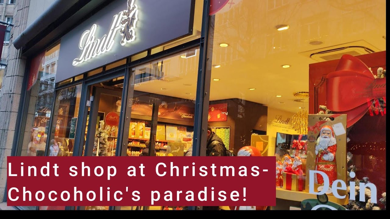 Lindt Shop Tour - All the Chocolate in the Lindt shop in Hamburg!