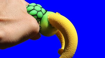 Satisfying Video Experiment - Crushing Stress Ball & Orbeez
