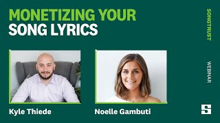 Monetizing Your Song Lyrics | Music Business Revenue Streams
