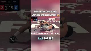 Dillon Danis Chokes Out Khamzat Chimaev #ufc #mma #wrestling