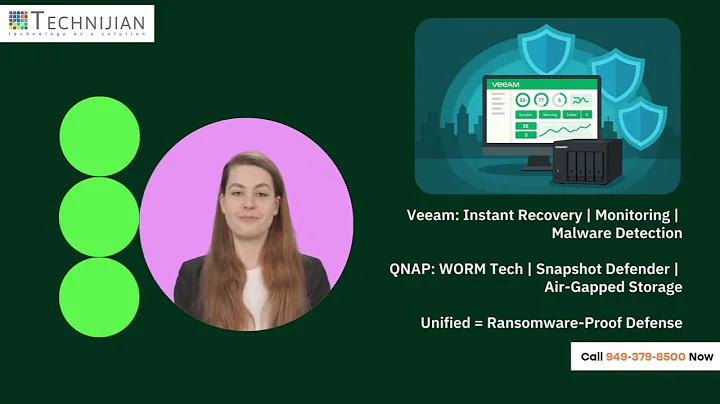 Ransomware Playbook for Orange County SMBs | Veeam + QNAP Immutability #VeeamBackup #BackupSolutions