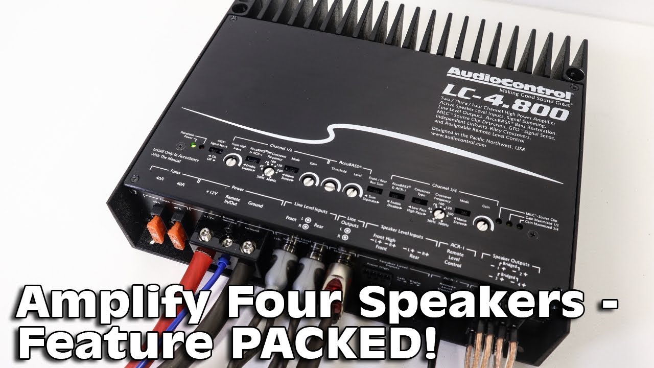 AudioControl LC-4.800 Amplifier 