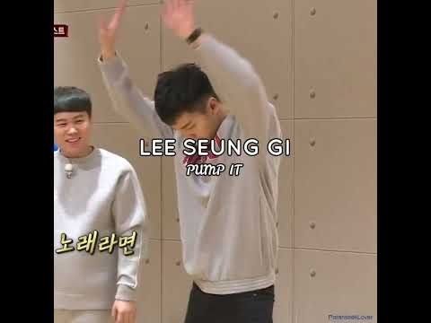 LEE SEUNG GI DANCING | PUMP IT | #leeseunggi #이승기