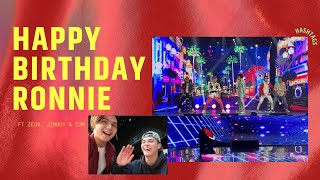 Hashtags REUNION : Happy Birthday Ronnie!