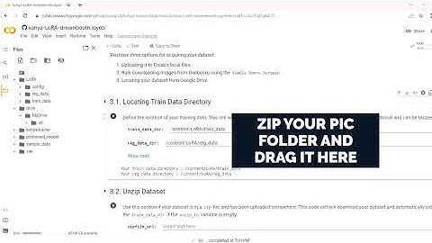 TRAIN LoRA IN COLAB WITHIN 4 MINUTES. FULL TUTORIAL