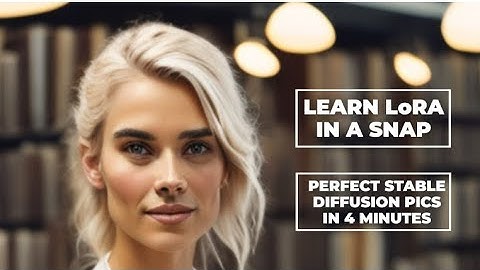 TRAIN LoRA IN COLAB WITHIN 4 MINUTES. FULL TUTORIAL