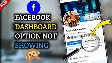 How to Fix Facebook professional Dashboard Option Not Showing 🙊🚀✅