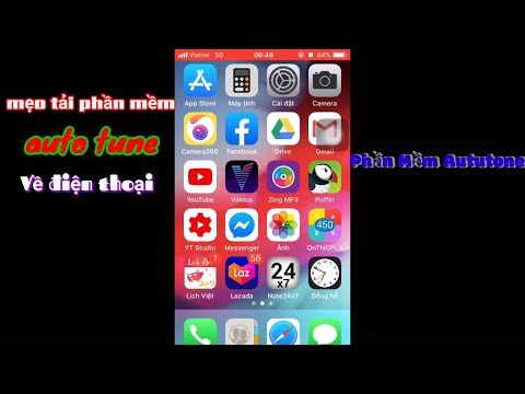 mẹo tải phần mềm auto tune trên điện thoại