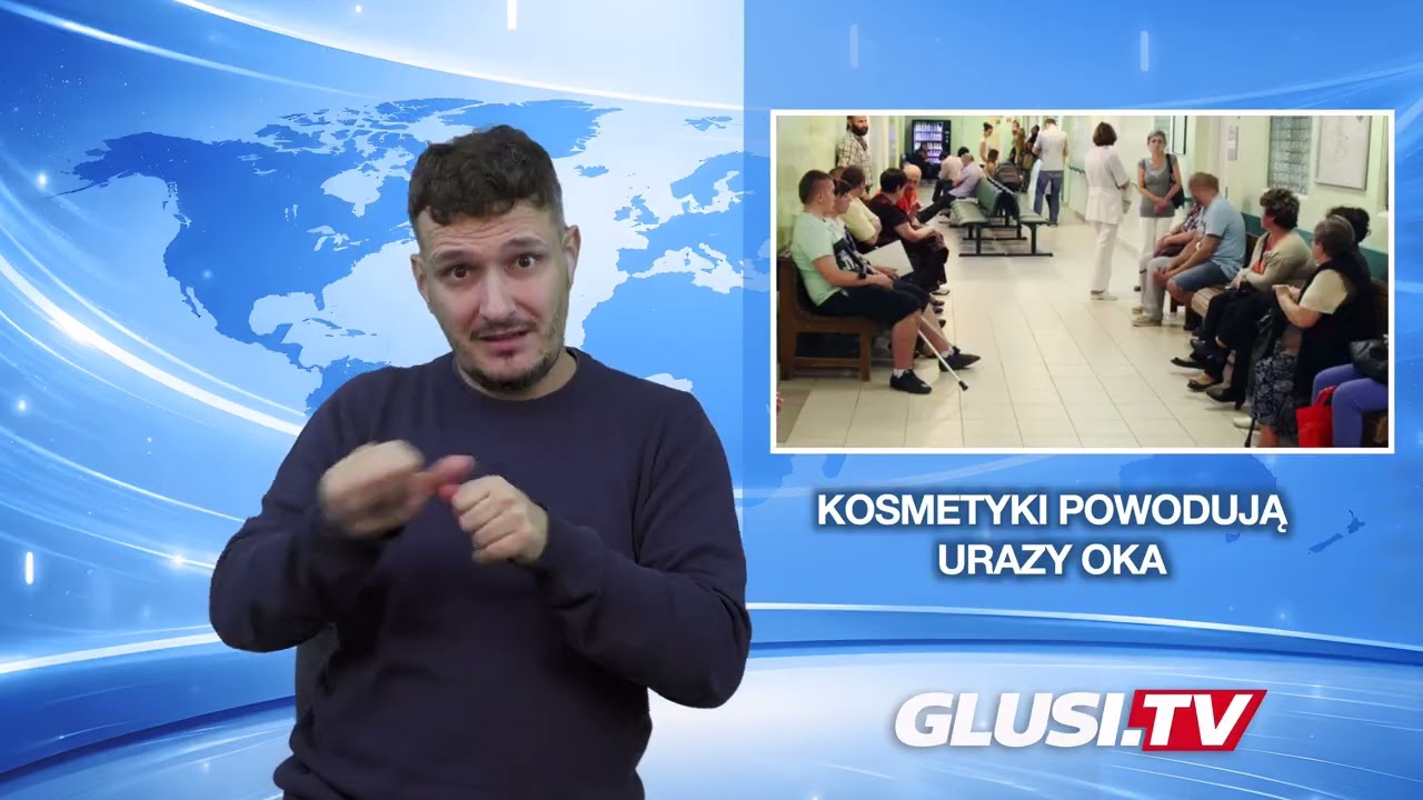 Kosmetyki powodują urazy oka