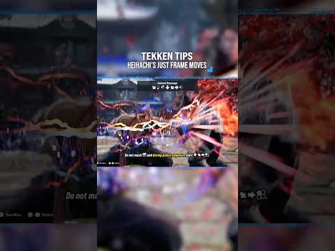 How To Do Heihachi’s JUST FRAME Moves ✨⚡