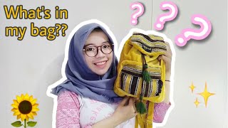 WHAT'S IN MY BAG 2019 - CINDY JIHAN
