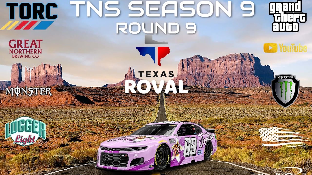 TORC Nascar Series- Season 9 Race 9- Texas Roval - YouTube