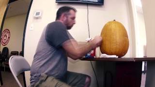 Pumpkin Carving Timelapse