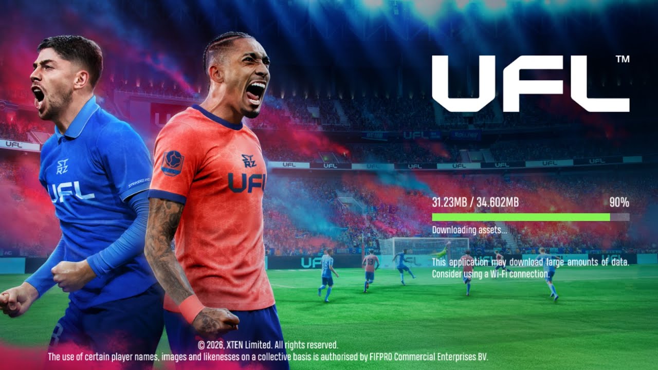 Ufl soccer gamer 26 mobile, esse jogo vai ser promissor quando for lançado globalmente!