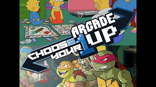 The Simpson X TMNT Arcade1up 2-in-1 Softmod Menu Theme!! screenshot 5