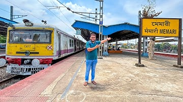 Howrah To Memari Galloping Local Train Journey Vlog Via Main Line.
