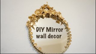 DIY Mirror wall decor ideas |How do you decorate a wall with mirrors