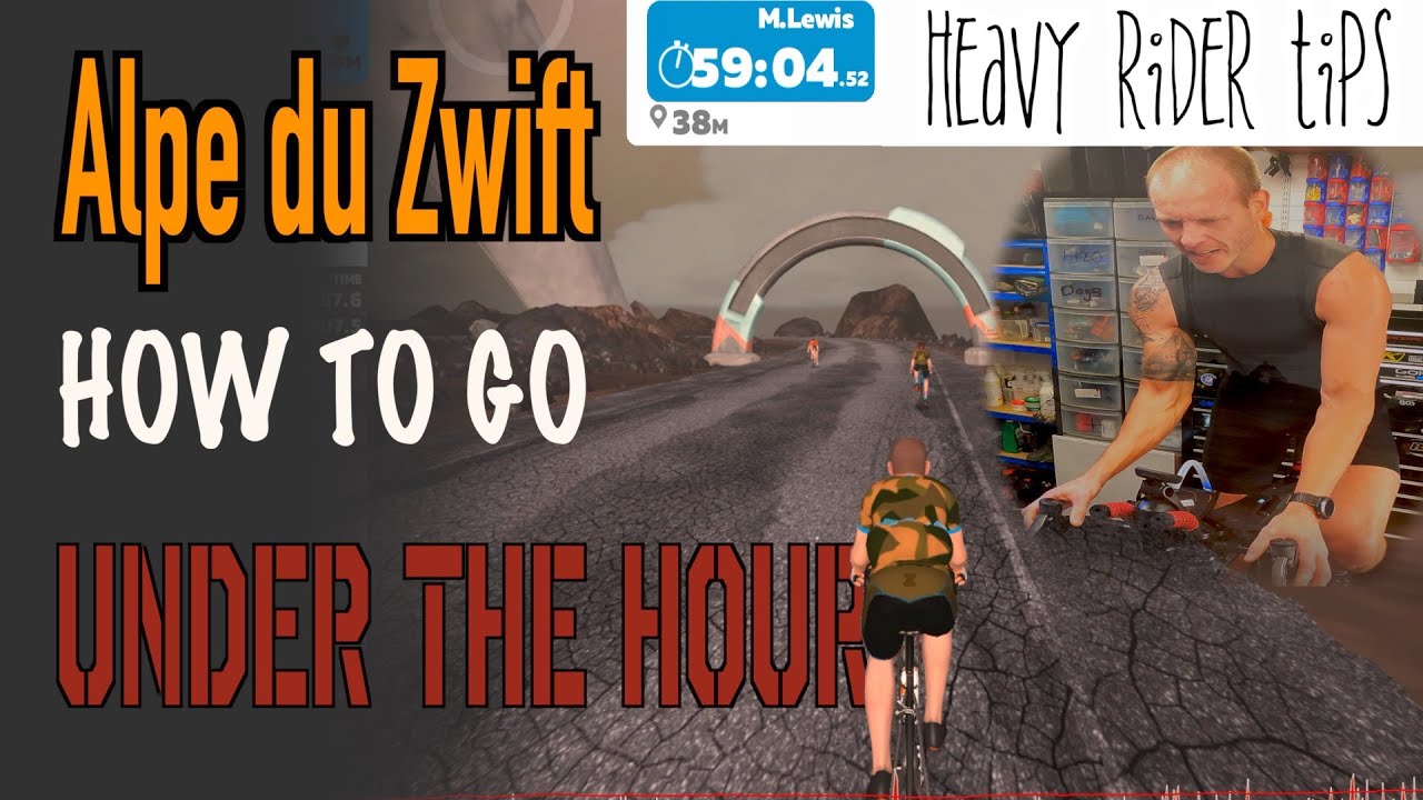 Alpe du Zwift under the hour TOP 3 TIPS | How I went SUB 60