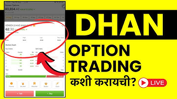 Dhan App Option Trading In Marathi - Option Trading Kashi Karaychi?