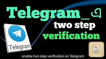 How to enable two step verification on Telegram || Helpline HKFY