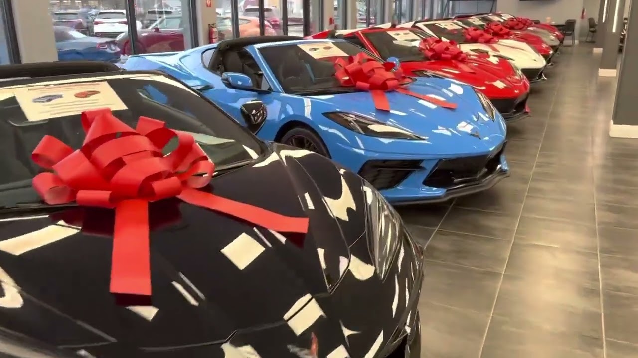 Huge ￼ selection of C8 Corvettes in stock largest preowned Corvette indoor showroom in the USA