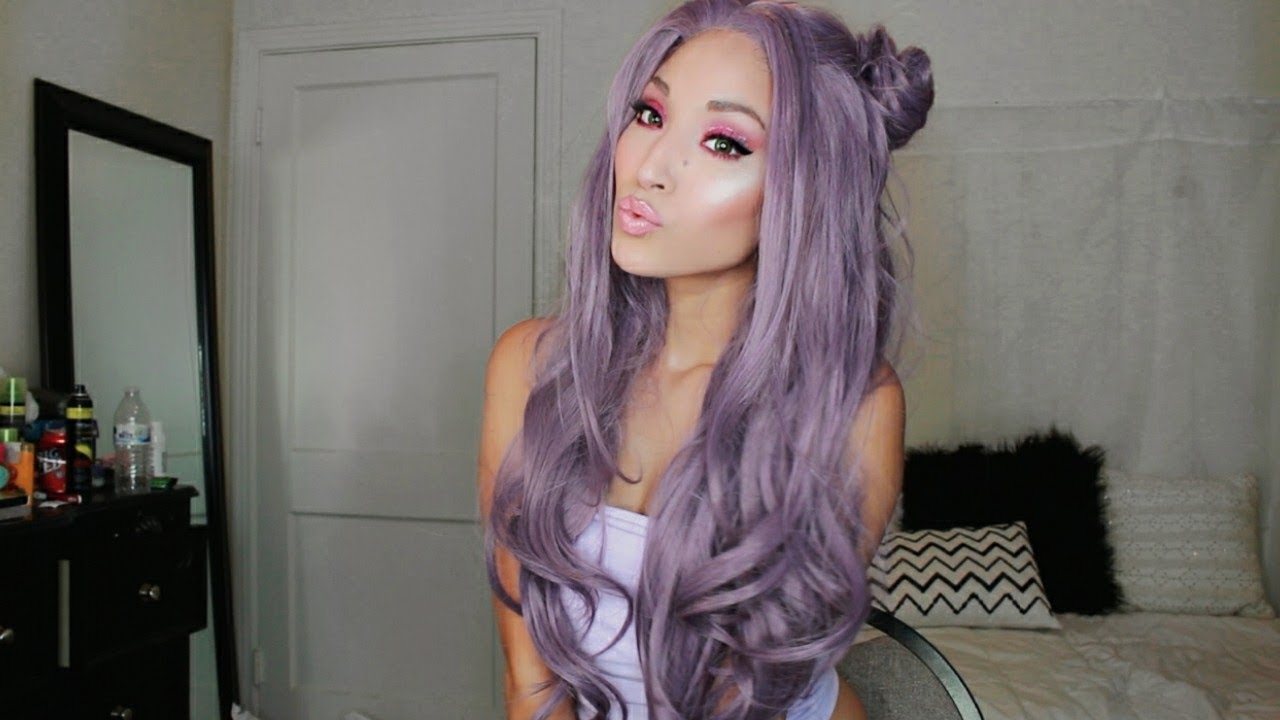 Purple Lace Front Wig Review: Elfwigs
