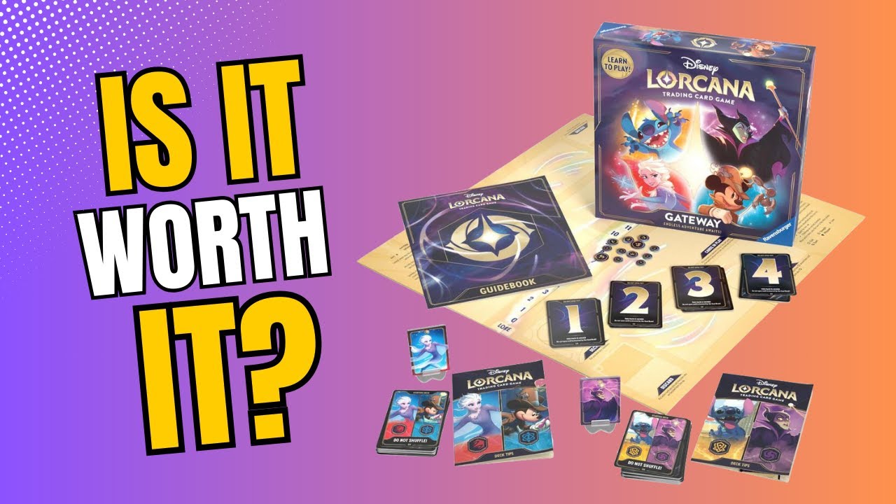 lorcana card game review Ravensburger Disney TCG: Gateway Board | Introductory Trading Game Experience for Ages 8+ | Learn to Play Disney Lorcana corrupting the beautiful haven into his menacing fortress Why Disney Lorcana is the