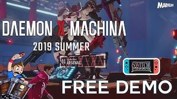 DAEMON X MACHINA: Prototype Missions Free Demo Gameplay - Nintendo Switch