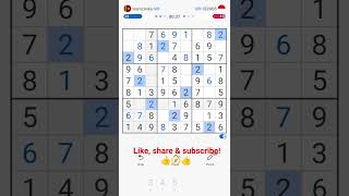 How to beat #sudoku in under 1 min #numbers #numberpuzzle #app #game#puzzle #mobilegame #SriLanka screenshot 4