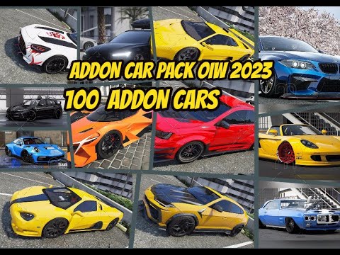Grand Theft Auto V - Addon Car Pack Part5 2023 oiv - YouTube
