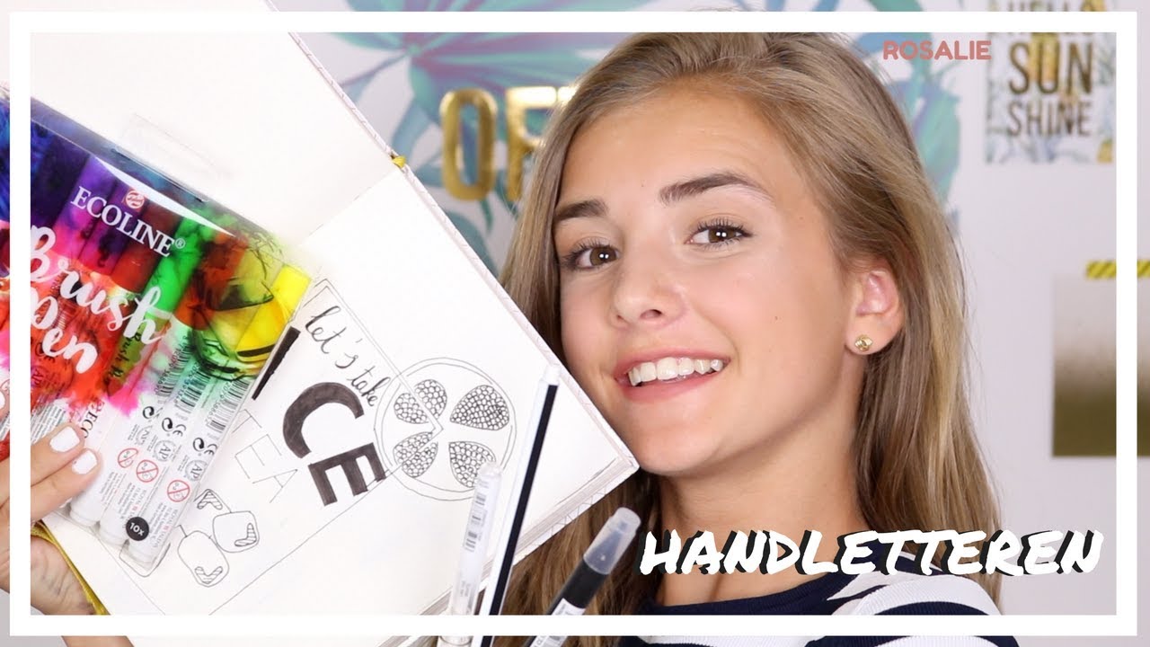Handletteren & Stash | R O S A L I E