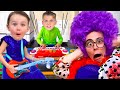 Five Kids Learning Musical Instruments + more Children's Songs and Videos