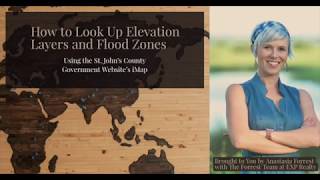 How To Look Up Land Elevation and Flood Zone Using the iMap Tool