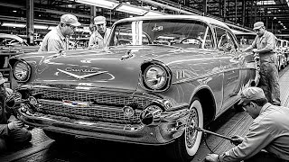 Inside the Factory That Created the Chevrolet Bel Air — America’s 1950s Dream Car