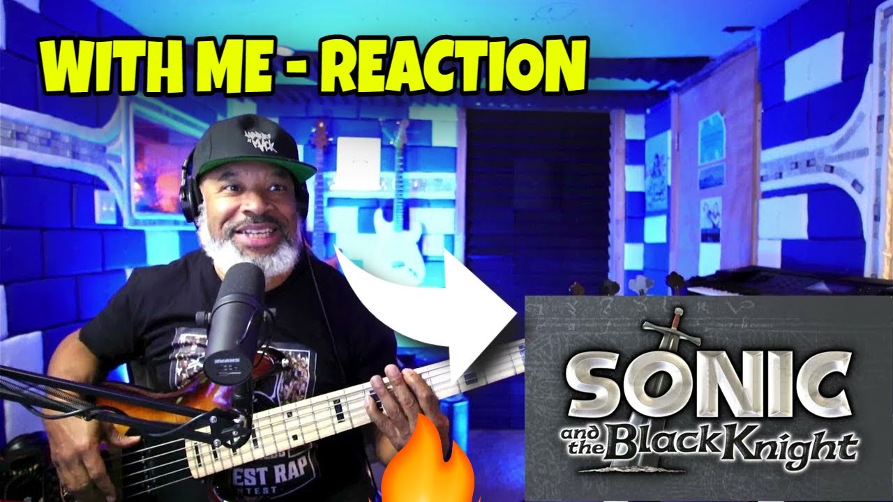 American Producer REACTS To With Me - Sonic and the Black Knight [OST] With Freestyle Bass