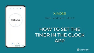 How to Set the Timer in the Clock app - Xiaomi - Clock App [Android 11 - MIUI 12]