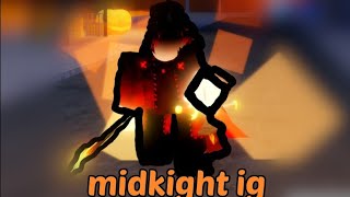 obtaining  midkight in sakura stand (roblox)