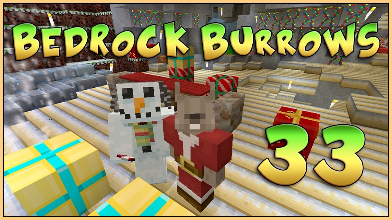 Minecraft Xbox Bedrock Burrows Giving Gifts! [33] YouTube
