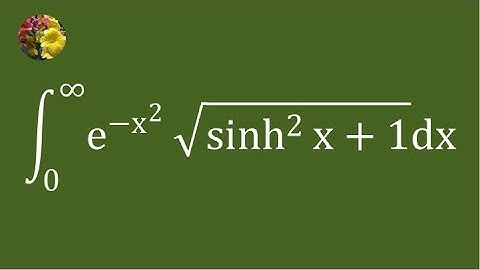 Application of Gaussian integral to Evaluate the Improper integral