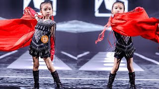 They are so cute and confident when they walk on the catwalk! | Kids fashion show