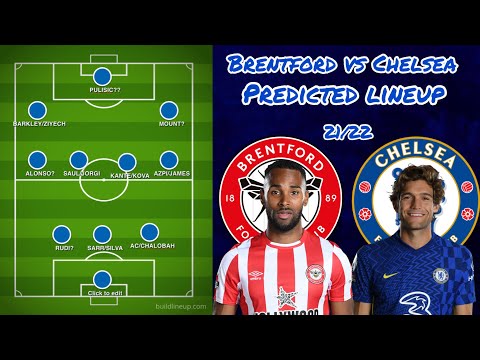 LA COBHAM TO BE USED IN WEST LONDON DERBY? | BRENTFORD VS CHELSEA PREDICTED LINEUP
