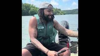Teaching a new fisherman how to fish. Small fish but fun😂😂