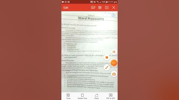 Inter part 1 computer topic word processing and text editor