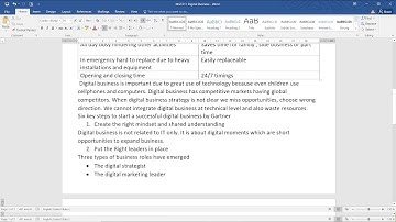 MGT211 | Lecture 41 Digital Business | Orient Academy