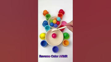 Reverse Color Sorting #asmr